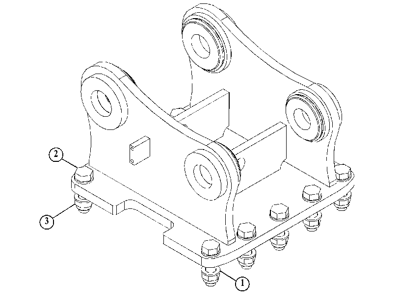 MOUNTING GP-WORK TOOL 4848285 CAT