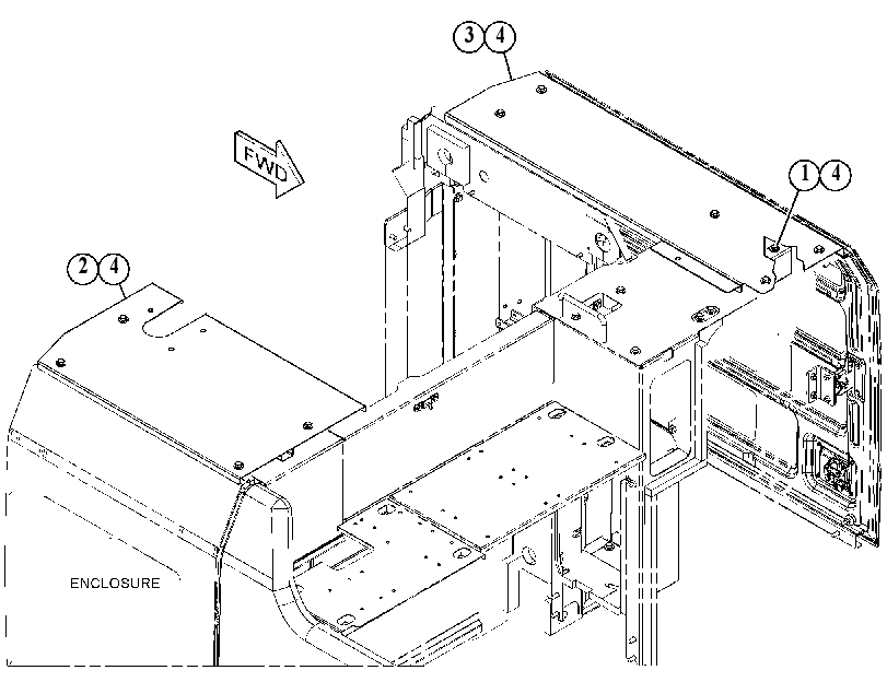 COVER GP-AIR CLEANER 4262483 CAT