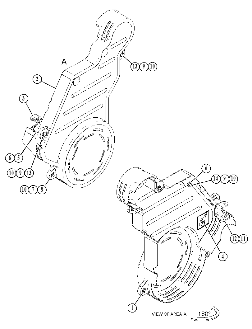 GUARD GP-ALTERNATOR 4448672 CAT