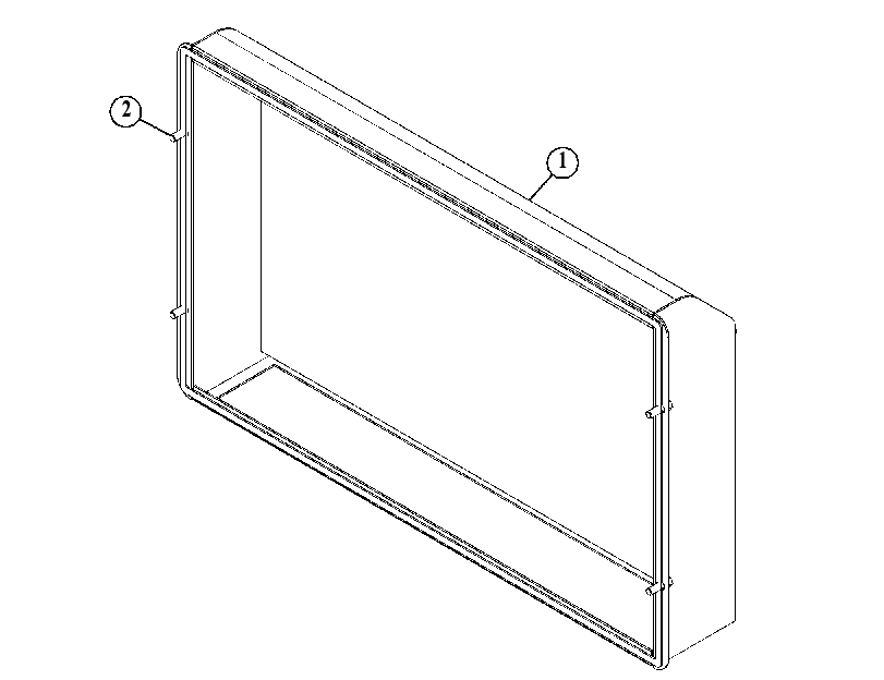 DUCT GP-ENCLOSURE 4885107 CAT