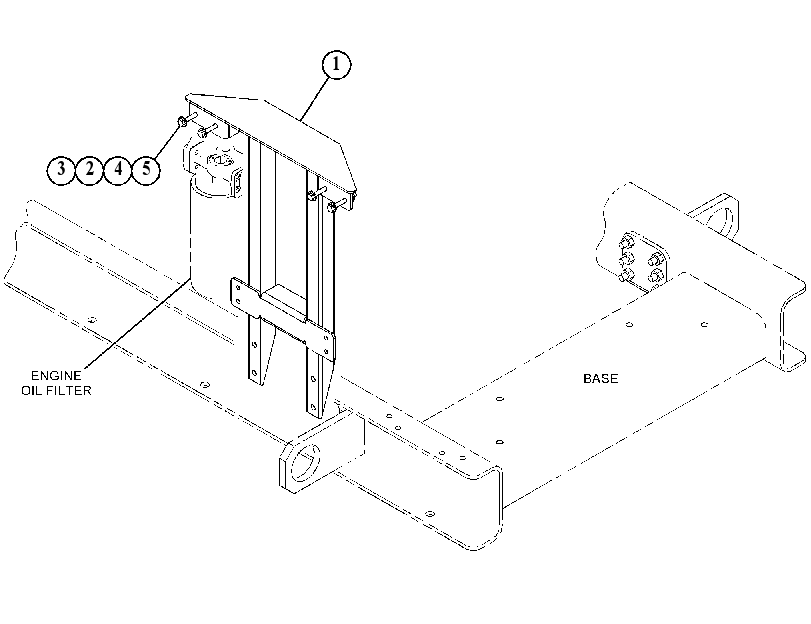 MOUNTING GP-FILTER 4653395 CAT