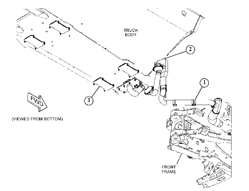 EXHAUST AR-BODY 4657887 CAT