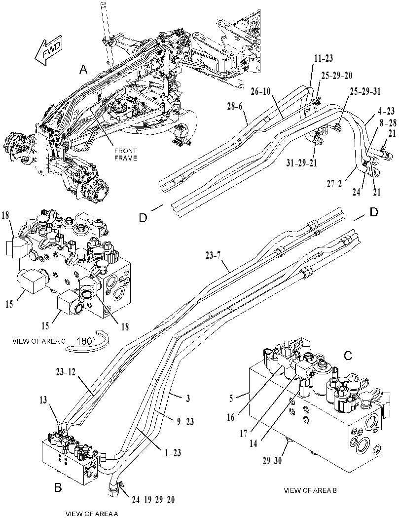LINES GP-ALL WHEEL DRIVE 3808325 CAT