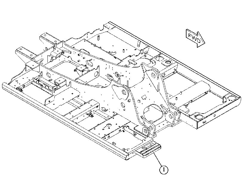 FRAME AS-UPPER 4241833 CAT