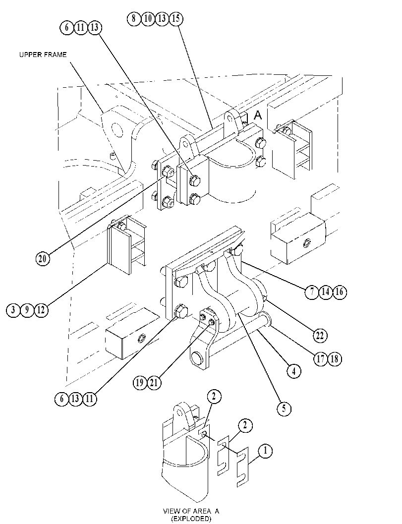 MOUNTING GP-COUNTERWEIGHT CYL 4324862 CAT