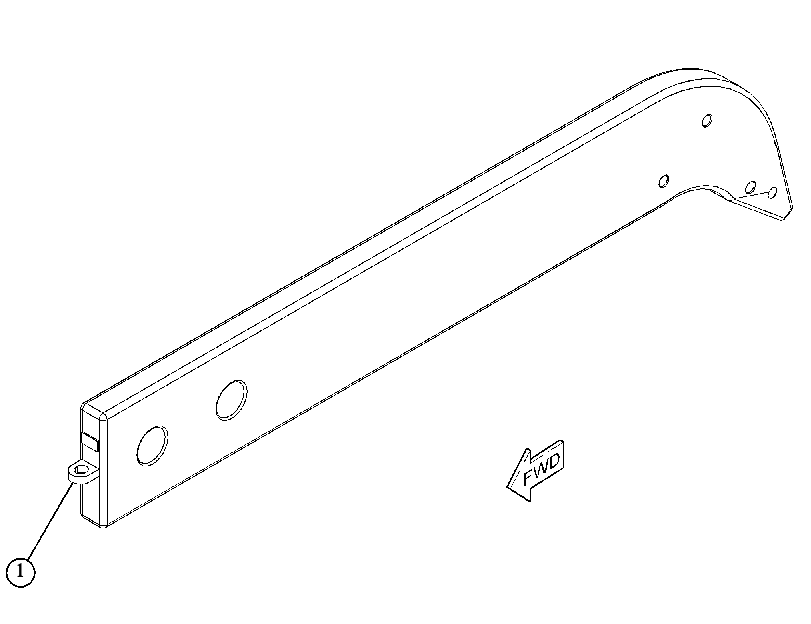 SHANK AS-RIPPER 1324699 CAT