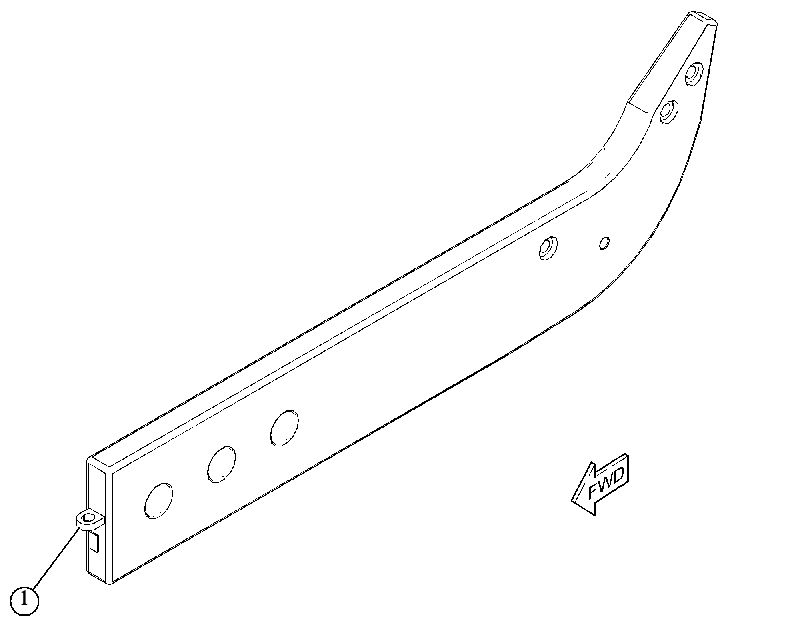 SHANK AS-RIPPER 4628051 CAT