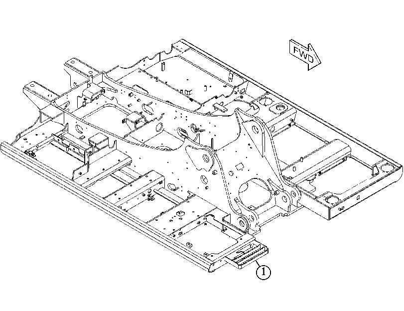 FRAME AS-UPPER 4241815 CAT