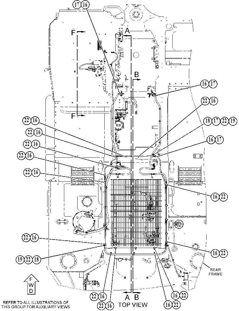 LINES GP-FIRE SUPPRESSION 4445230 CAT