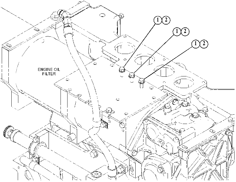 FASTENER GP-FUEL PUMP 4802368 CAT