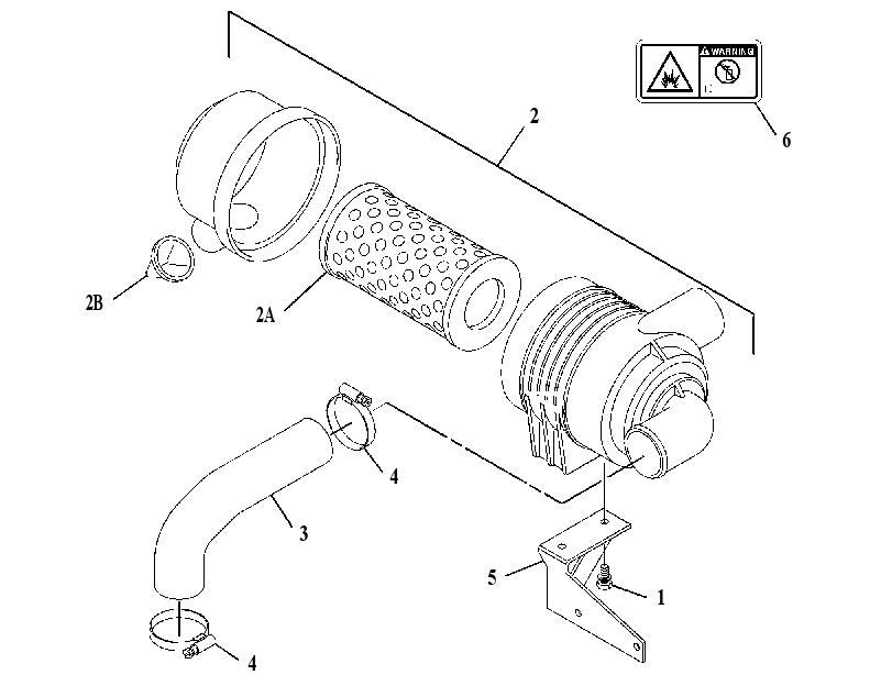 FILTER GP-AIR 3676781 CAT