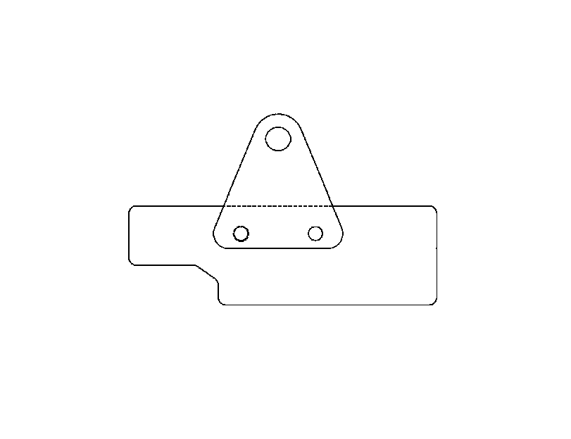 BRACKET AS 4744445 CAT
