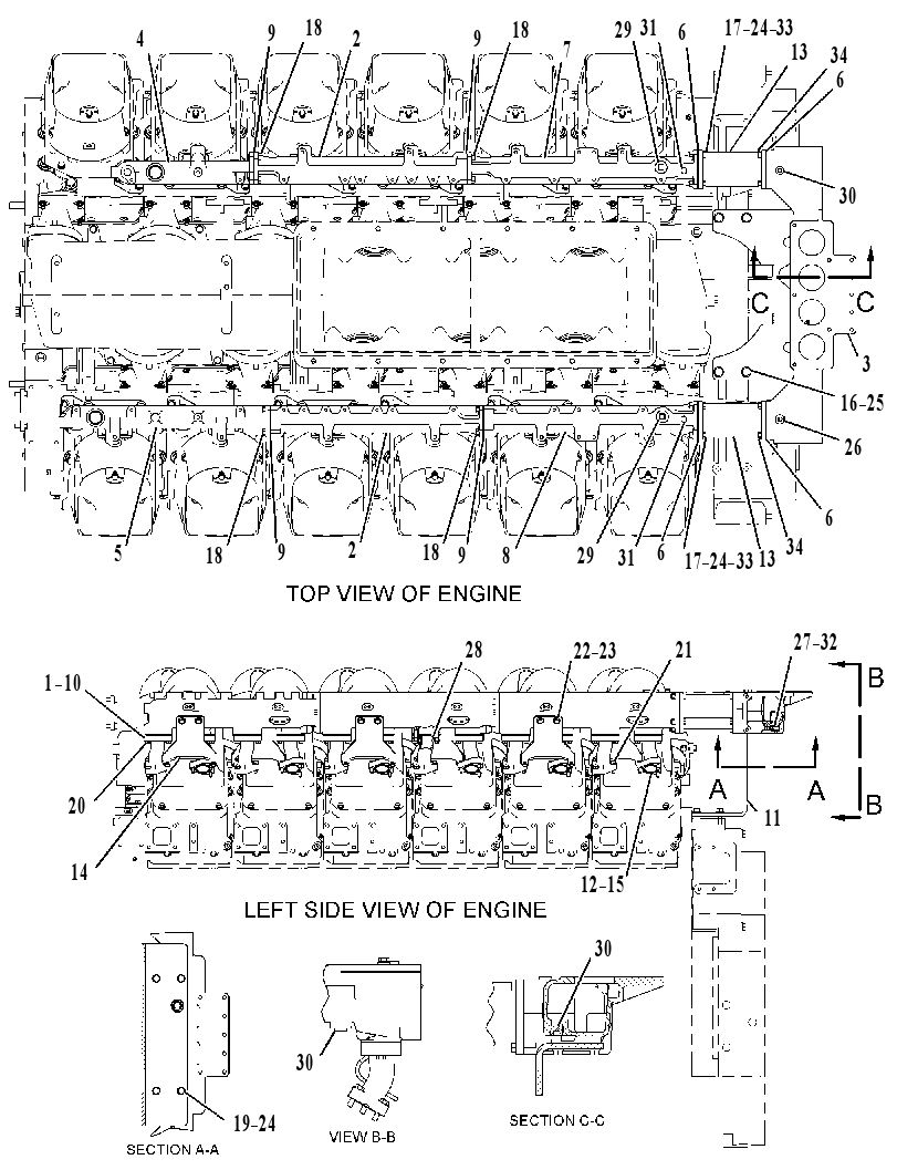 MANIFOLD GP-WATER 3494861 CAT