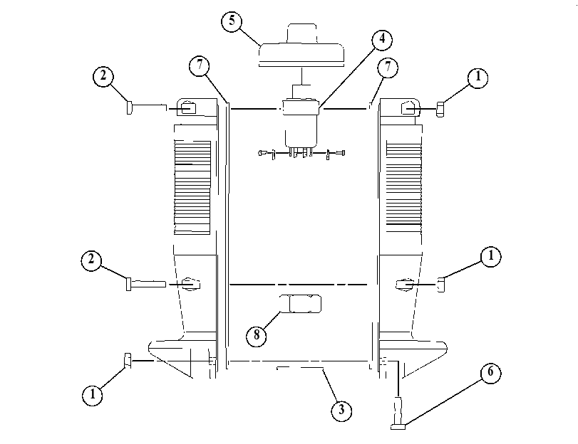 HANDLE GP-PROPEL & VIB CONTROL 1237764 CAT