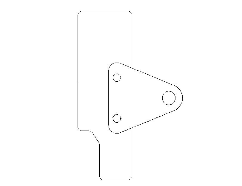 BRACKET AS 4744444 CAT