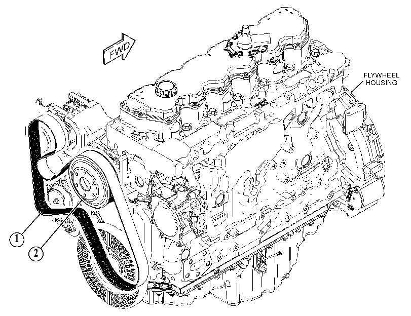 PULLEY GP-ENGINE 4392679 CAT