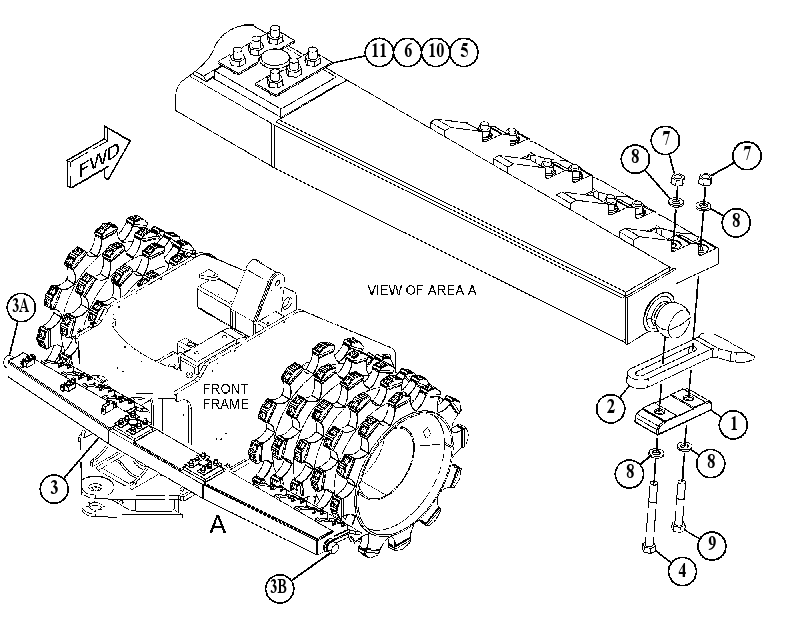 CLEANER BAR GP 4635509 CAT