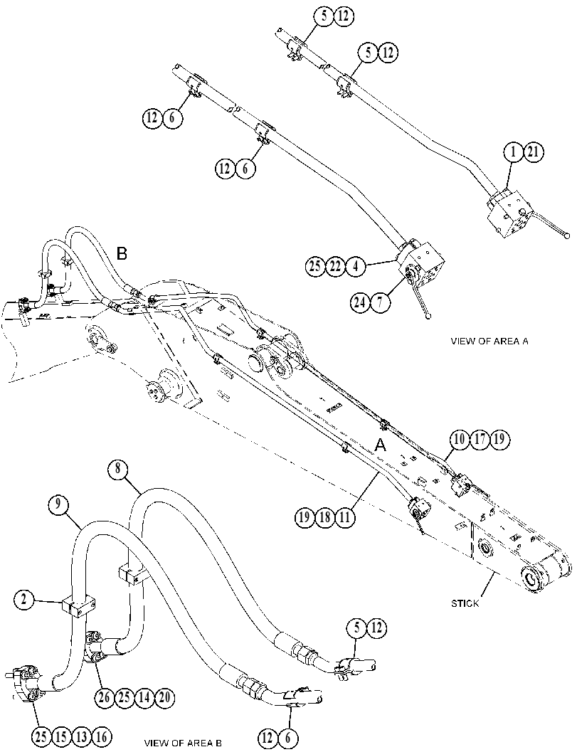 LINES GP-AUXILIARY 4286061 CAT