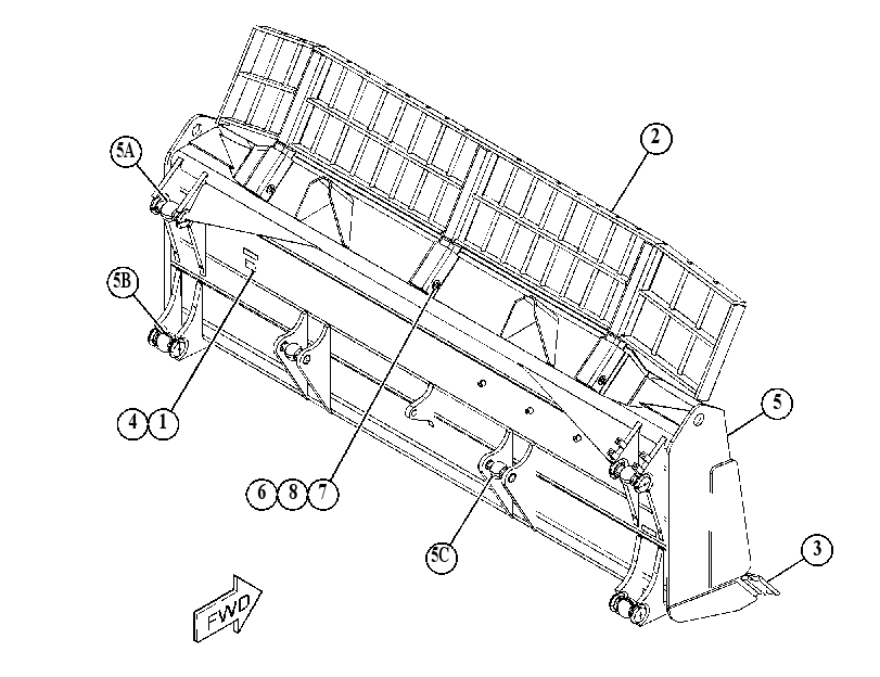 BLADE & EDGE GP-SEMI-UNIVERSAL 4837755 CAT