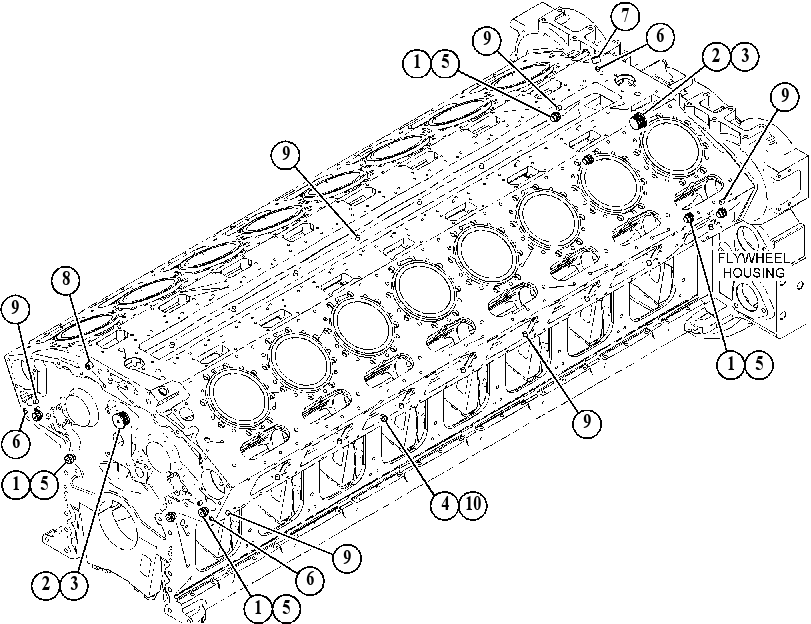 PLUG GP-ENGINE OIL MANIFOLD 4821344 CAT