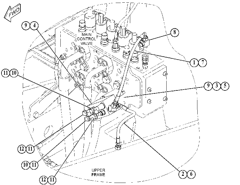 VALVE & LINES GP-CONTROL 2517921 CAT