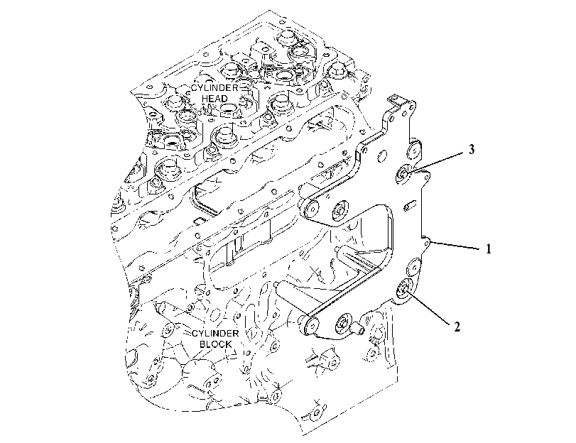 MOUNTING GP-ELECTRONIC CONTROL 3950112 CAT