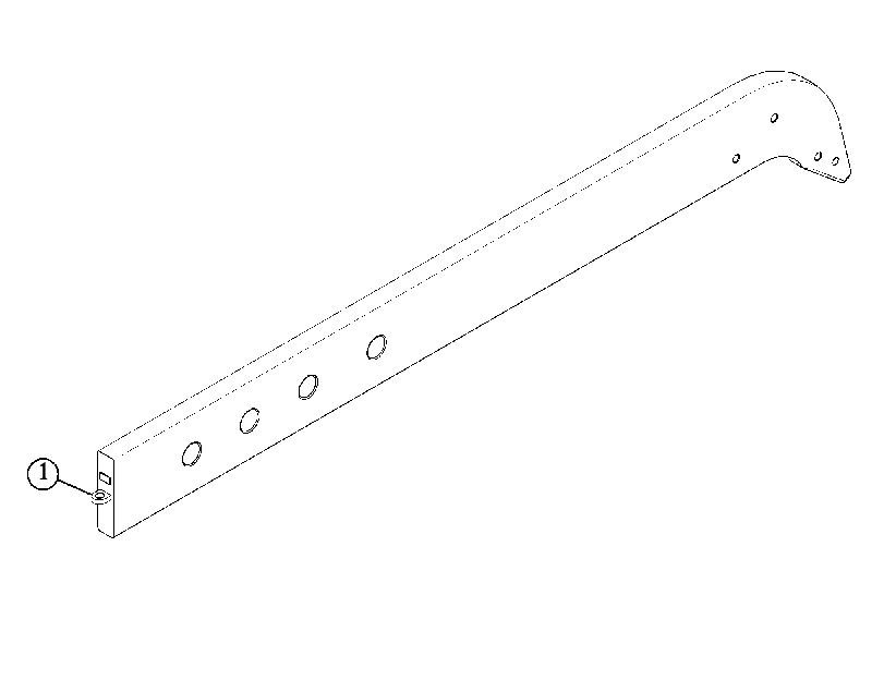 SHANK AS-RIPPER 1406798 CAT