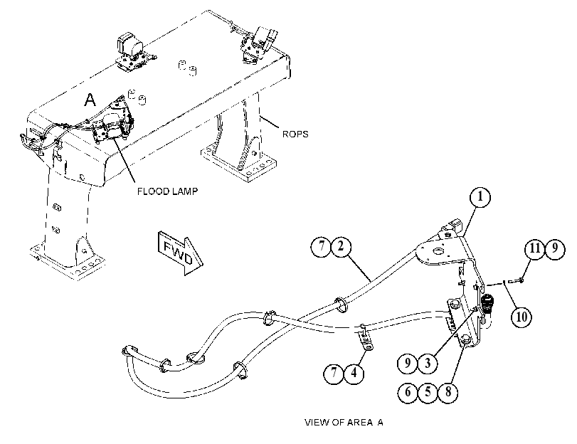 MOUNTING GP-RECEIVER 4368097 CAT