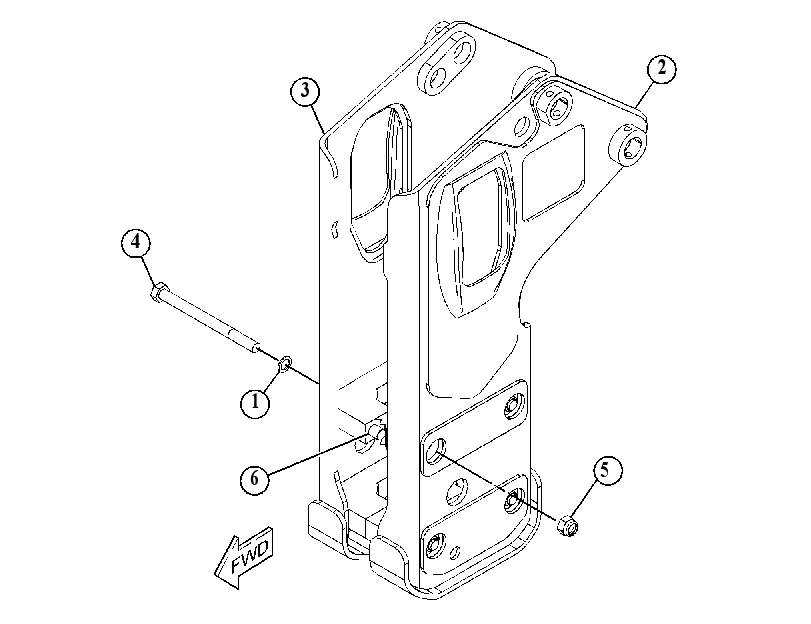 PLATE GP-HAMMER 4168926 CAT