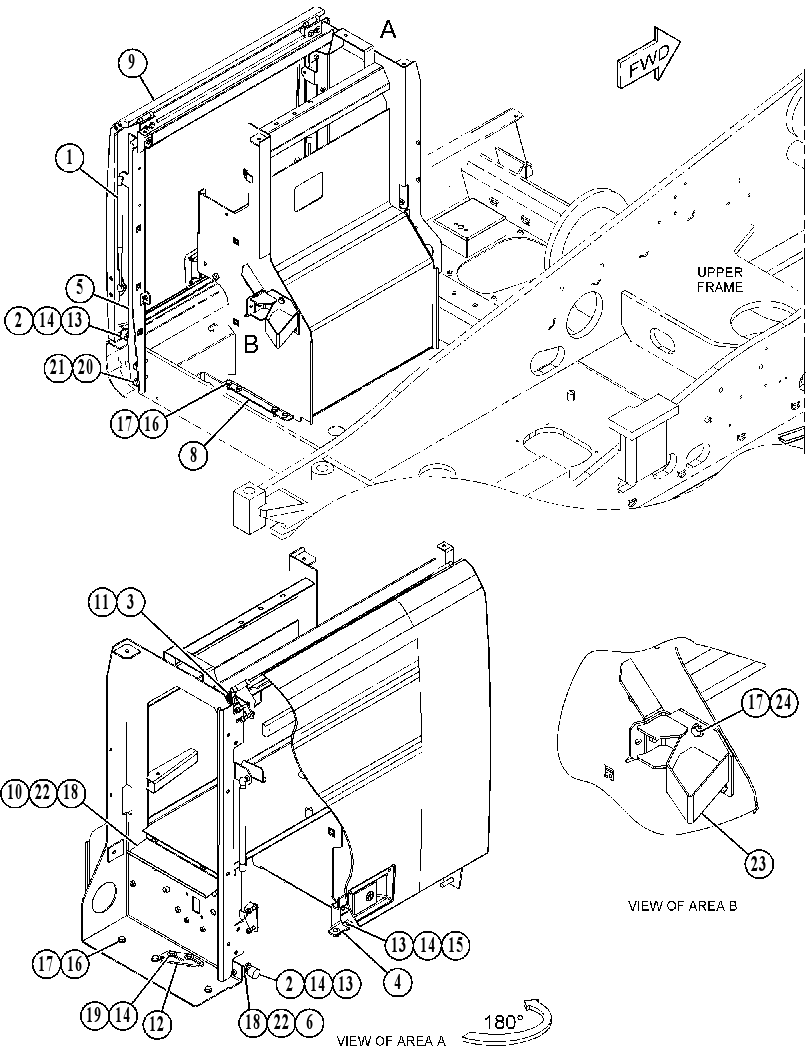 ENCLOSURE GP-FUEL TANK 4529254 CAT