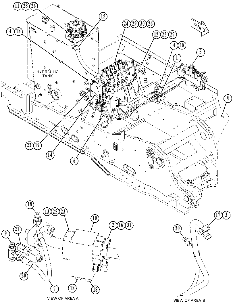 VALVE & LINES GP 4655200 CAT