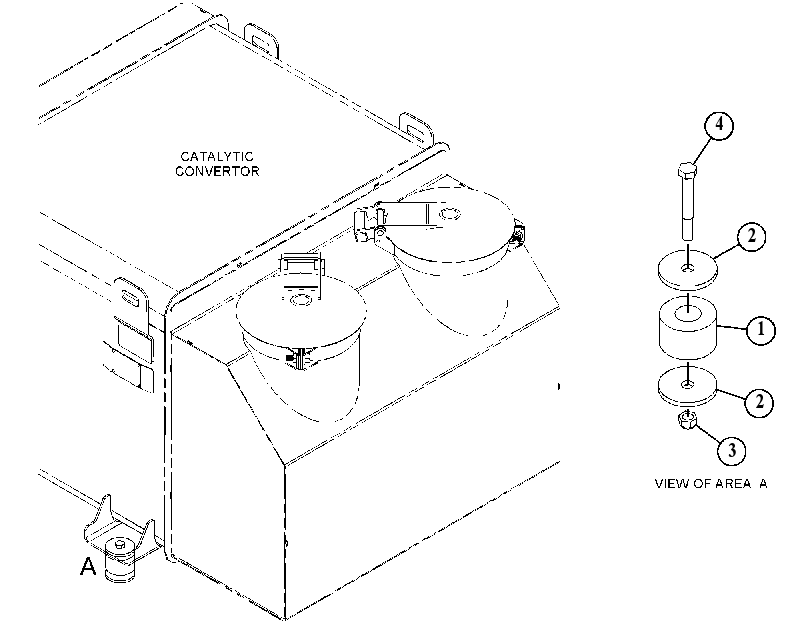 MOUNTING GP-EXHAUST 4789451 CAT