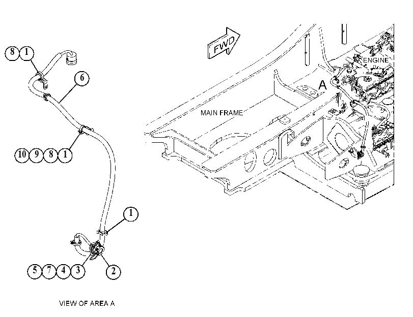 WIRING GP-SERVICE CENTER 4585455 CAT