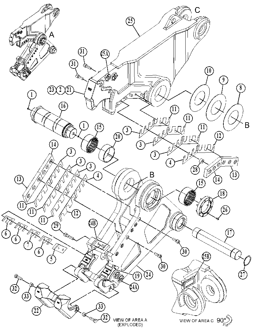 JAW GP-COMBINATION 3950282 CAT