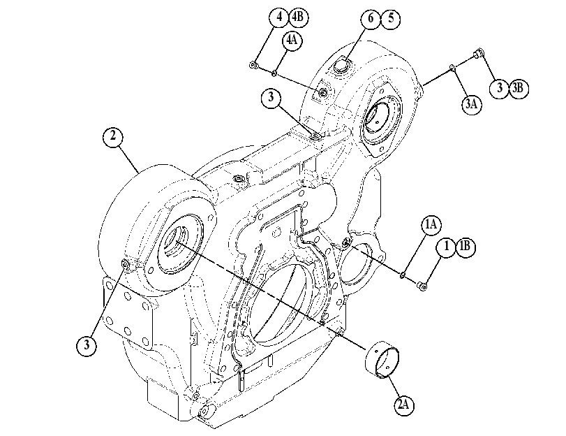 HOUSING AS-FLYWHEEL 4883510 CAT