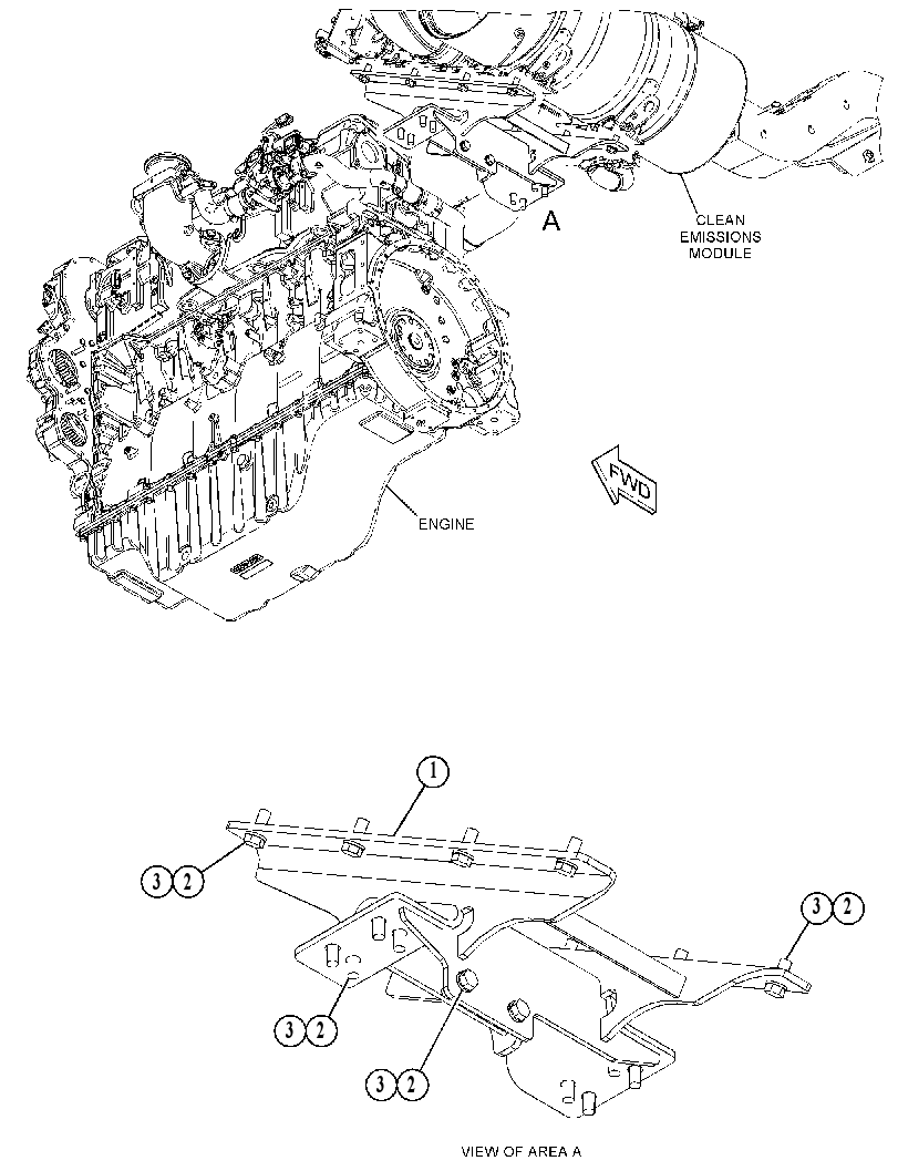 MOUNTING GP-CEM 3741391 CAT