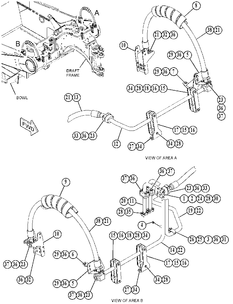 LINES GP-EJECTOR 3741722 CAT
