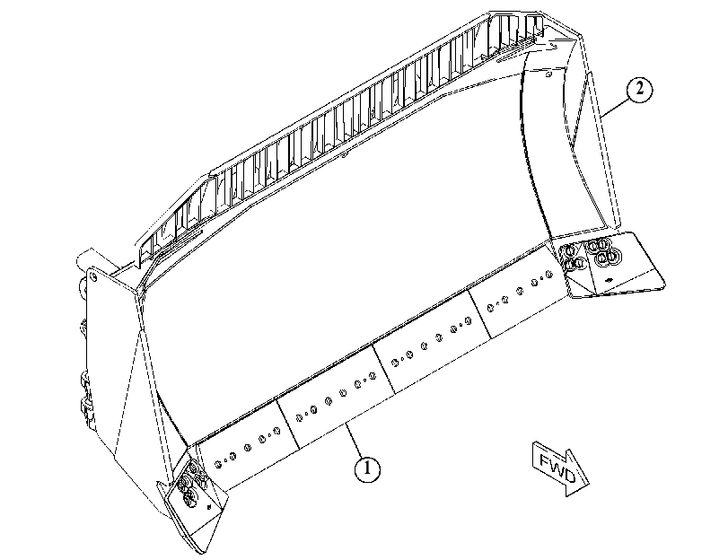 BLADE & EDGE GP-SEMI-UNIVERSAL 4918143 CAT