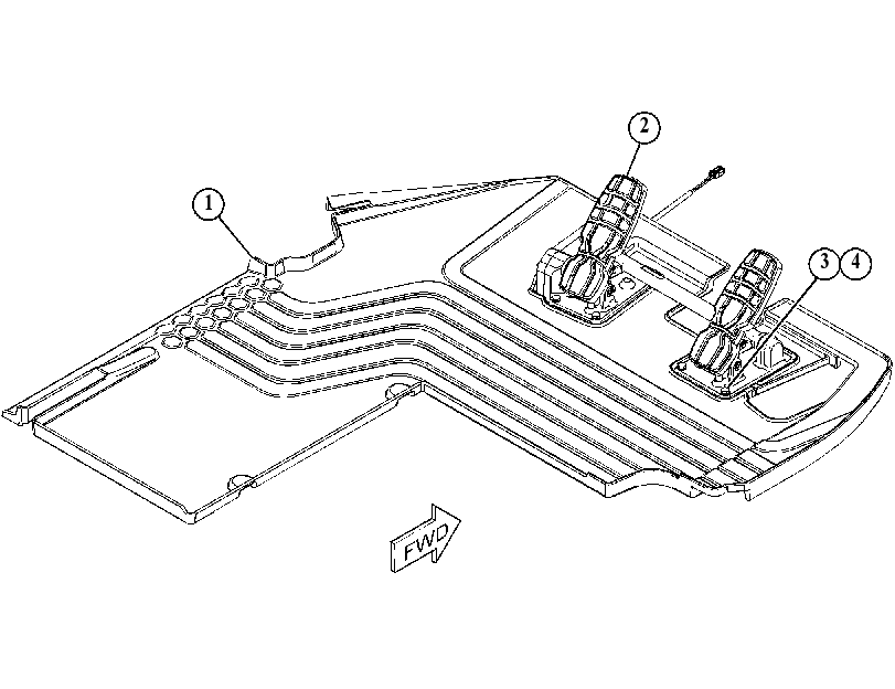CONTROL AR-SERVICE BRAKE 4583195 CAT