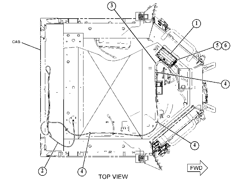 WIRING GP-RECEIVER 4698304 CAT