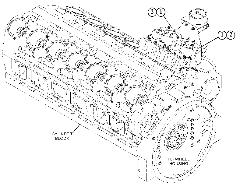 FASTENER GP-ENGINE 4881132 CAT