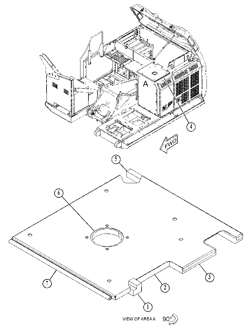 COVER AS 4374764 CAT