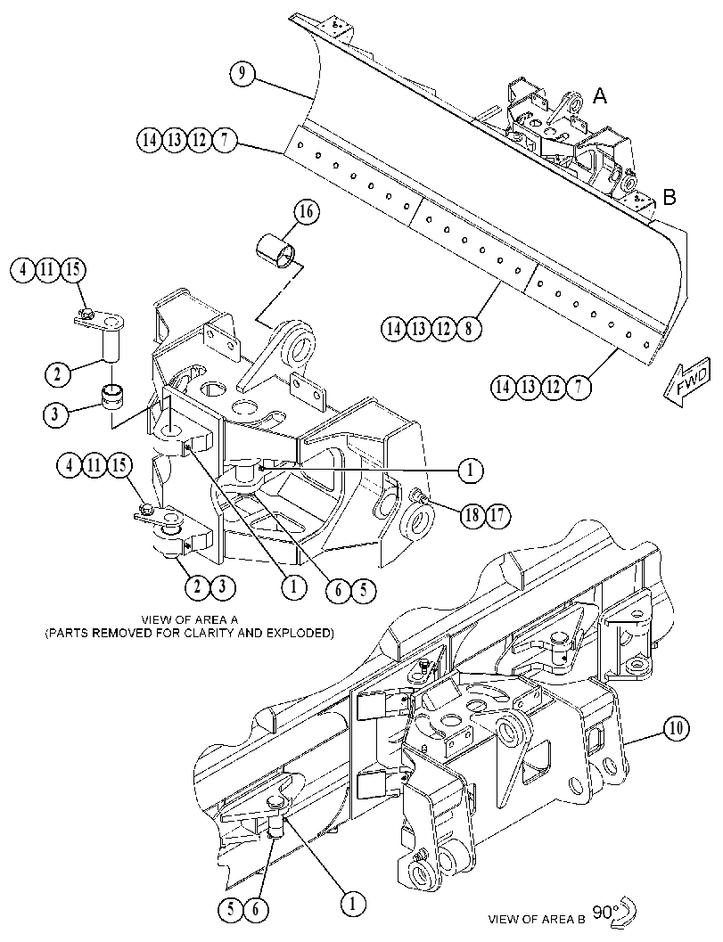 BLADE GP-SNOW 4398321 CAT