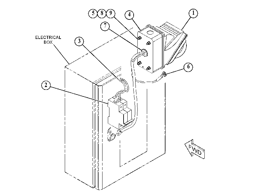 WIRING GP-POWER RECEPTACLE 4504702 CAT