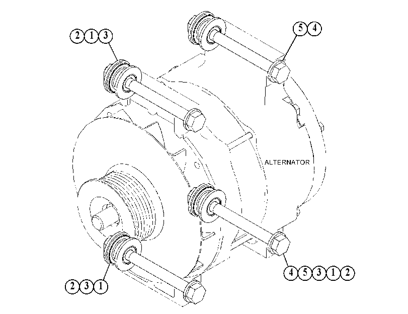 FASTENER GP-ENGINE 4885154 CAT