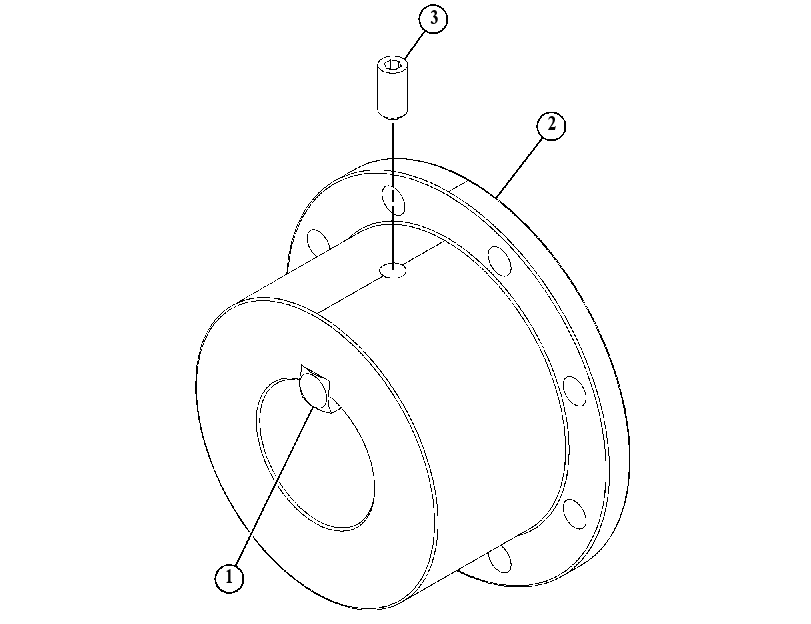 HUB GP-SHAFT 4762826 CAT