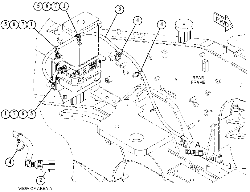 WIRING GP-LUBRICATION 4658311 CAT