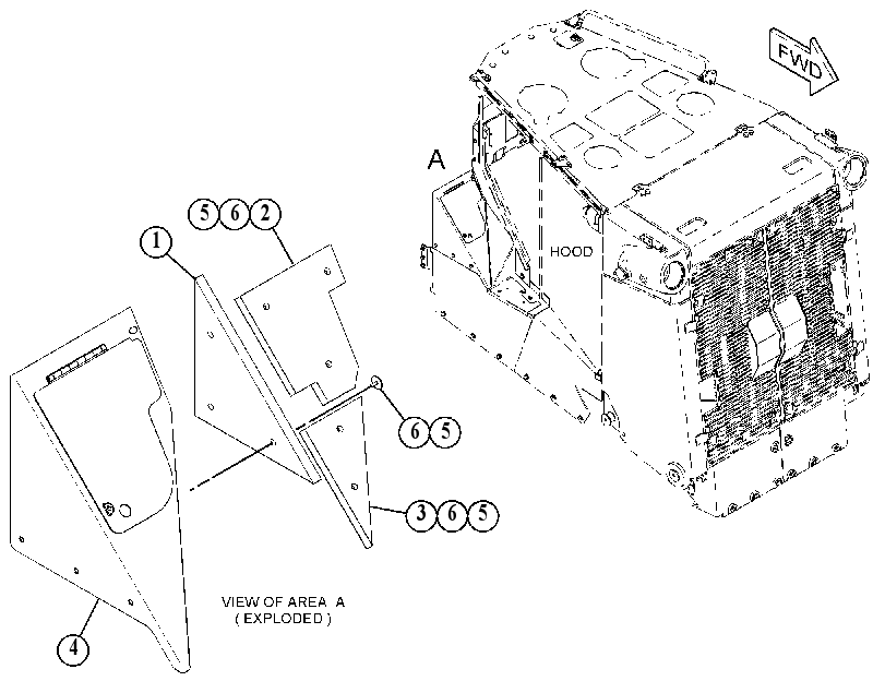 GUARD GP-ENGINE 4651342 CAT