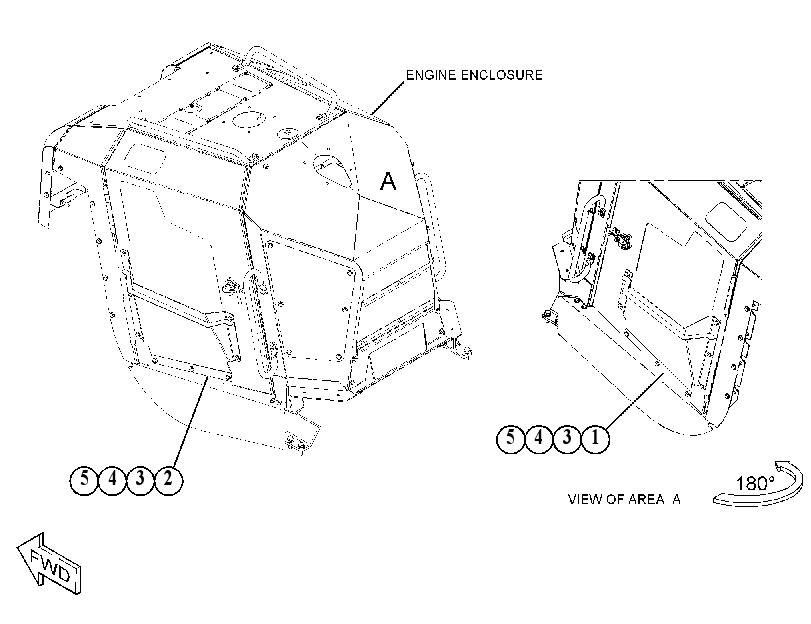 DUCT GP-ENCLOSURE 4789008 CAT
