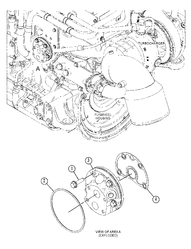 MANIFOLD GP-ENGINE OIL 4392851 CAT